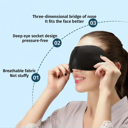 Eye Mask for Sleeping 3D Contoured
