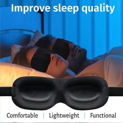 Eye Mask for Sleeping 3D Contoured